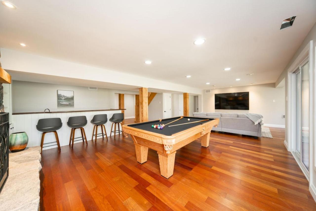Muskokawaterfront Pooltable 98Tv 6Acres Villa Huntsville Exterior photo